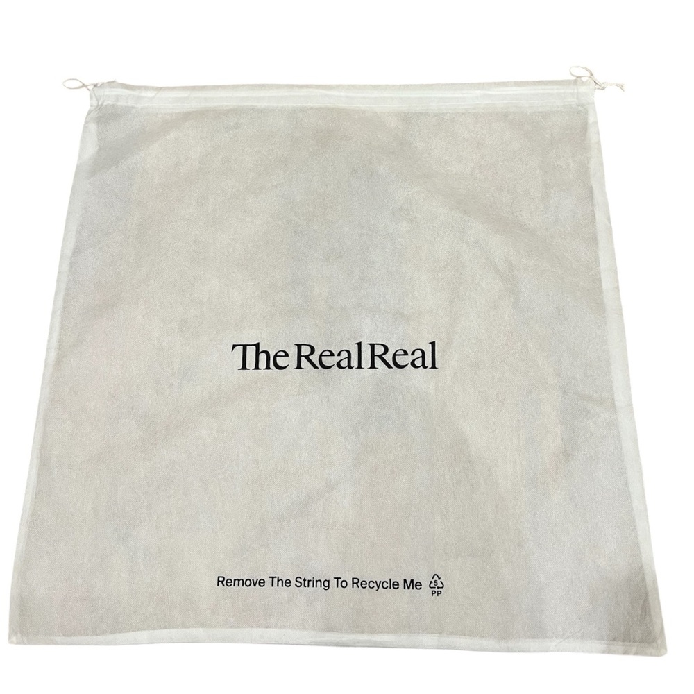 The Real Real TRR Authentic Designer Luxury Purse Handbag Drawstring Dustbag
